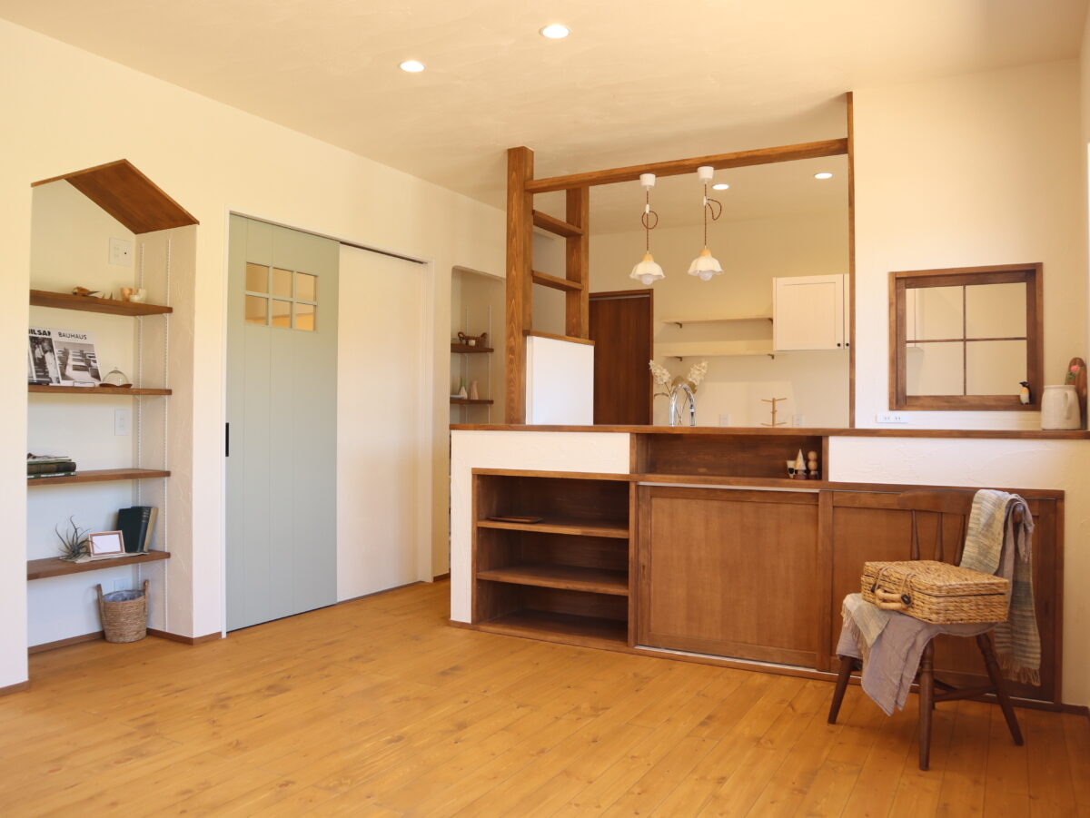 センスが光る、カントリースタイルの住まい