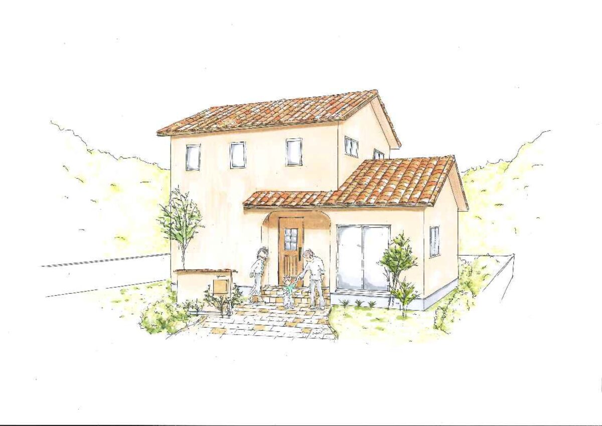 センスが光る、カントリースタイルの住まい